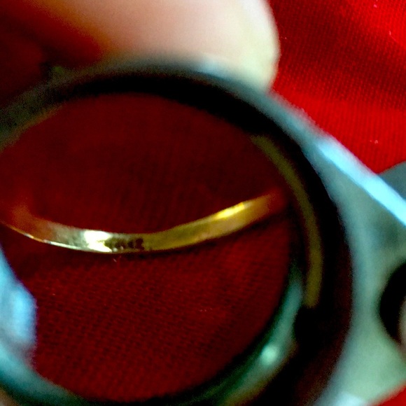 Peridot Heart 10KG Ring - Picture 1 of 5